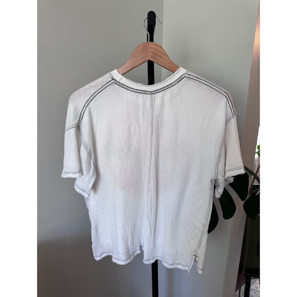 We The Free Womens Dreamer White Floral T Shirt - Picture 3 of 3